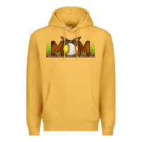 Baseball And Softball Mom Libbey Glass Premium Hoodie | Teevron