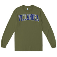 Army Green villanova pennsylvania pa vintage athletic sports Long Sleeve Tee - tuanDangUi