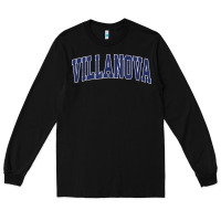 Black villanova pennsylvania pa vintage athletic sports Long Sleeve Tee - tuanDangUi