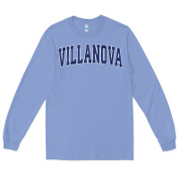 Colony Blue villanova pennsylvania pa vintage athletic sports Long Sleeve Tee - tuanDangUi