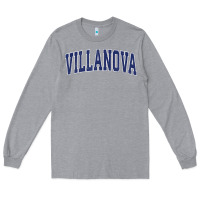 Heather Grey villanova pennsylvania pa vintage athletic sports Long Sleeve Tee - tuanDangUi