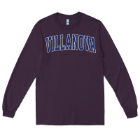 Plum villanova pennsylvania pa vintage athletic sports Long Sleeve Tee - tuanDangUi