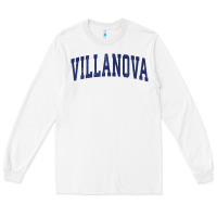 White villanova pennsylvania pa vintage athletic sports Long Sleeve Tee - tuanDangUi