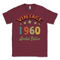 Burgundy Vintage 1960 Limited Edition Classic Tee - Bettercallsaul