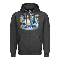Charcoal Heather Cozy Season Zipper Hoodie - FaDigitalArtStudio