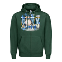 Sports Green Cozy Season Zipper Hoodie - FaDigitalArtStudio