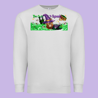 Too Cute To Spook Baby Orangutan Premium Sweatshirt Designed By Lillyallendesigns