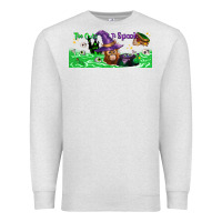 Oatmeal Heather Too Cute To Spook Baby Orangutan Premium Sweatshirt - LillyAllenDesigns