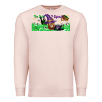 Pale Pink Too Cute To Spook Baby Orangutan Premium Sweatshirt - LillyAllenDesigns