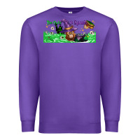 Purple Too Cute To Spook Baby Orangutan Premium Sweatshirt - LillyAllenDesigns