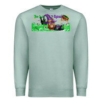 Seafoam Too Cute To Spook Baby Orangutan Premium Sweatshirt - LillyAllenDesigns