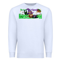 White Too Cute To Spook Baby Orangutan Premium Sweatshirt - LillyAllenDesigns