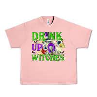 Salmon Drink Up Witches Urban Heavy Tee - texasbilliewilder