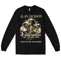 Black Alan Art Jackson Limited Design Gift For Fans Long Sleeve Tee - tuanDangUi