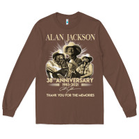 Chestnut Alan Art Jackson Limited Design Gift For Fans Long Sleeve Tee - tuanDangUi