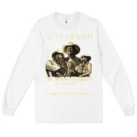 White Alan Art Jackson Limited Design Gift For Fans Long Sleeve Tee - tuanDangUi