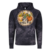 Cloud Black Happy Fall Vintage Hoodie - texasbilliewilder