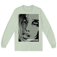 Matcha requiem for a dream black transparent Long Sleeve Tee - tuanDangUi