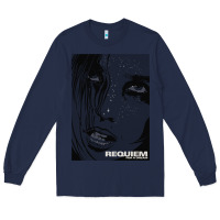 Navy requiem for a dream black transparent Long Sleeve Tee - tuanDangUi