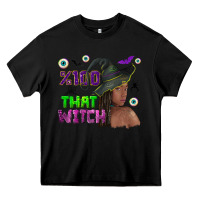 Black 100 that witch Heavy Core Tee - NancyCooperArtShop