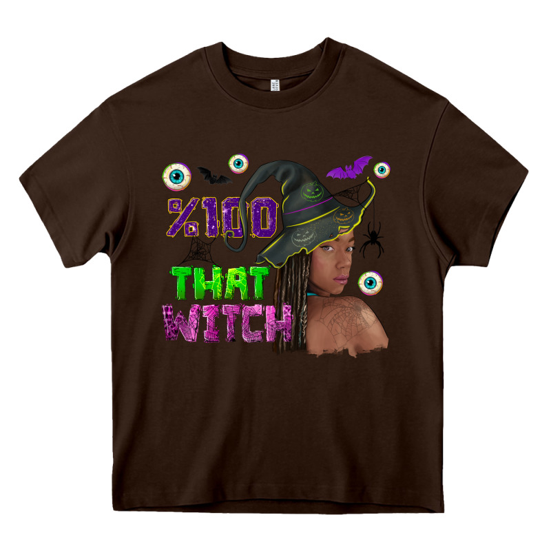 100 That Witch Heavy Core Tee by NancyCooperArtShop | Teevron