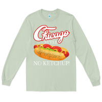 Matcha chicago hot dog summer style 4th of july no ketchu Long Sleeve Tee - tuanDangUi
