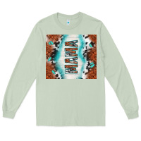Matcha tooled leather and cowhide mama Long Sleeve Tee - TumblerDesignByShophia