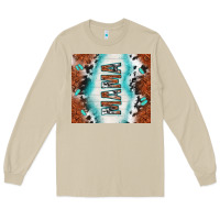 Mushroom tooled leather and cowhide mama Long Sleeve Tee - TumblerDesignByShophia