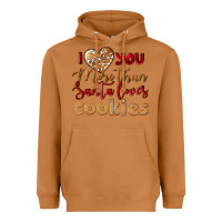 Meerkat i love you more than santa loves cookies Heavyweight Hoodie - LillyAllenDesigns