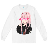 White uwu Long Sleeve Tee - tuanDangUi
