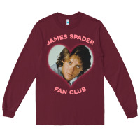Burgundy james spader fan club Long Sleeve Tee - tuanDangUi
