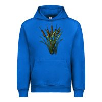 Cobalt reeds Urban Hoodie - BarkalooDesign