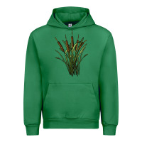 Emerald reeds Urban Hoodie - BarkalooDesign