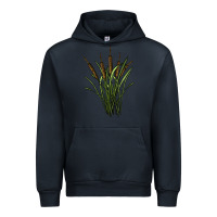 Navy reeds Urban Hoodie - BarkalooDesign