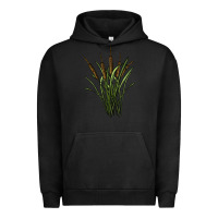 Pigment Black reeds Urban Hoodie - BarkalooDesign