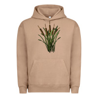 Pigment Burro reeds Urban Hoodie - BarkalooDesign