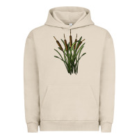 Pigment French Oak reeds Urban Hoodie - BarkalooDesign