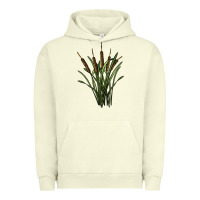 Pigment Pistachio reeds Urban Hoodie - BarkalooDesign