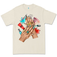Bone Western Nail Art With Nail Material Bbs Premium Tee - BundleAndBundleShop