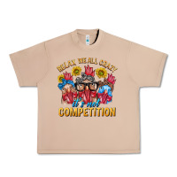 Burro Relax We All Crazy It's Not Competition Urban Heavy Tee - texasbilliewilder