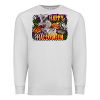 Dove Grey happy halloween koala Premium Sweatshirt - LillyAllenDesigns