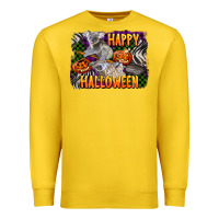 Lemon happy halloween koala Premium Sweatshirt - LillyAllenDesigns