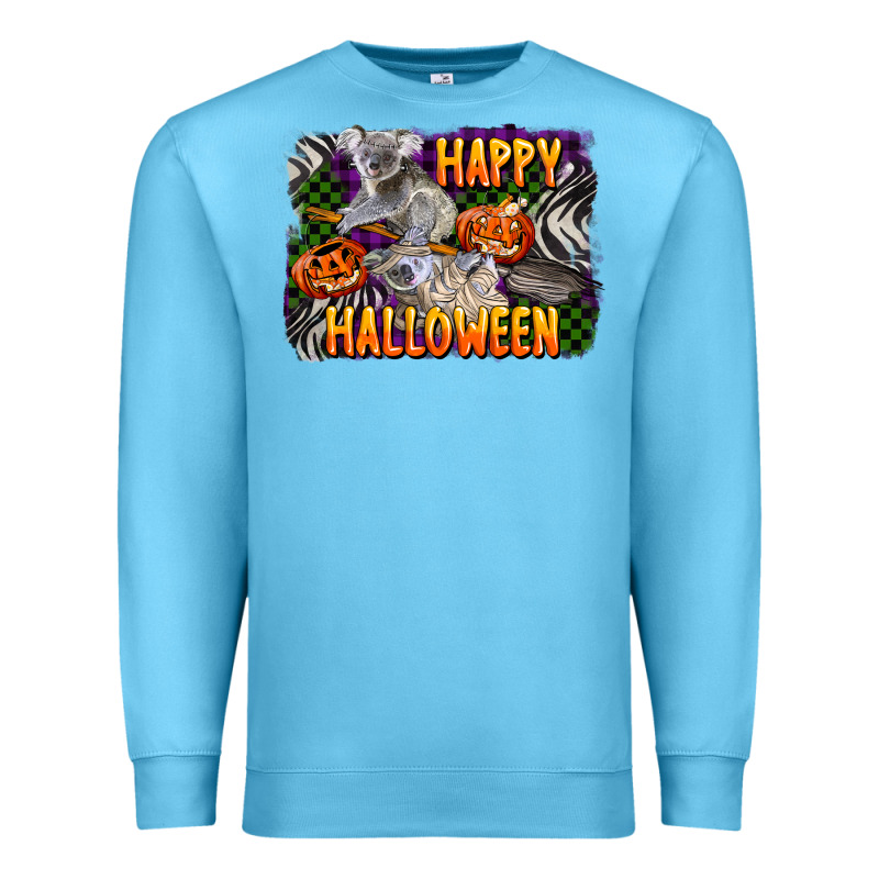 Happy Halloween Koala Premium Sweatshirt by LillyAllenDesigns | Teevron