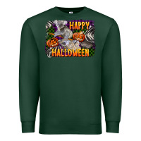 Sports Green happy halloween koala Premium Sweatshirt - LillyAllenDesigns