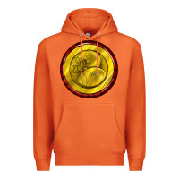 Carrot american football round earrings Premium Hoodie - BundleAndBundleShop