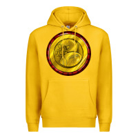 Lemon american football round earrings Premium Hoodie - BundleAndBundleShop