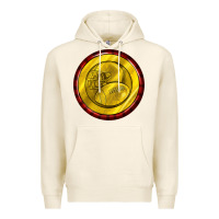 Tofu american football round earrings Premium Hoodie - BundleAndBundleShop