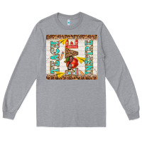 Heather Grey teach love inspire Long Sleeve Tee - TumblerDesignByShophia