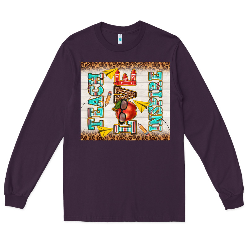 Teach Love Inspire Long Sleeve Tee by TumblerDesignByShophia | Teevron
