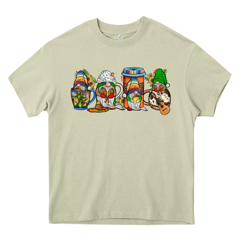 Mexican Gnomies Coffee Heavy Core Tee by JahusDesignShop | Teevron
